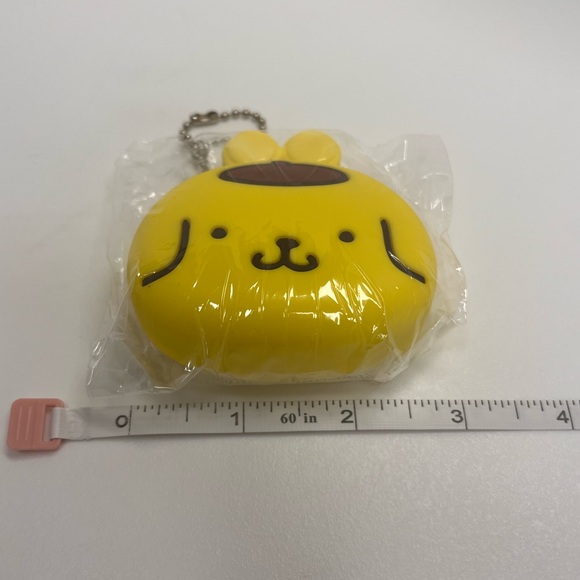 Sanrio Pompompurin Mini pouch keychain - Picture 5 of 5